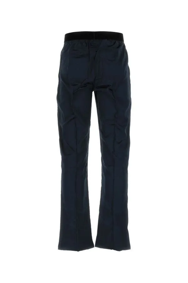 Logo Waistband Satin Pajama Trousers