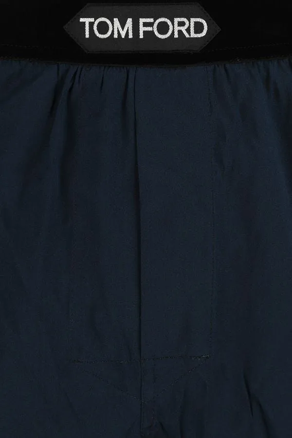 Logo Waistband Satin Pajama Trousers