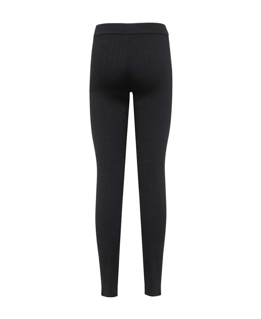 Mid-Rise Lace-Up Leggings