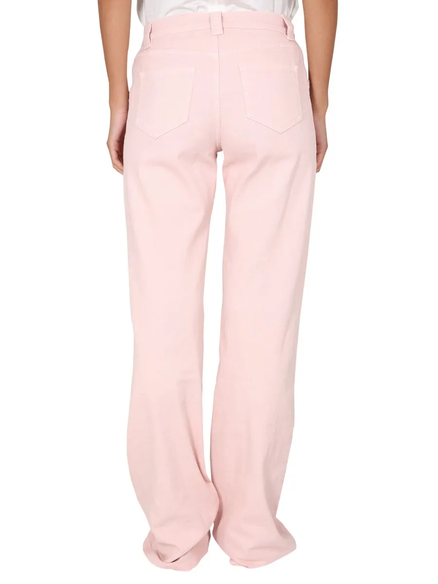 Flared Denim Jeans