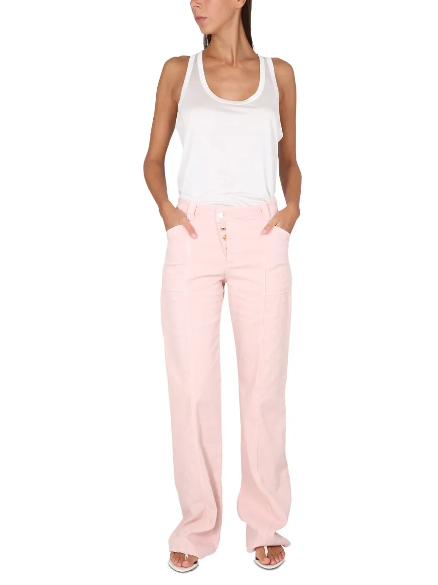 Flared Denim Jeans