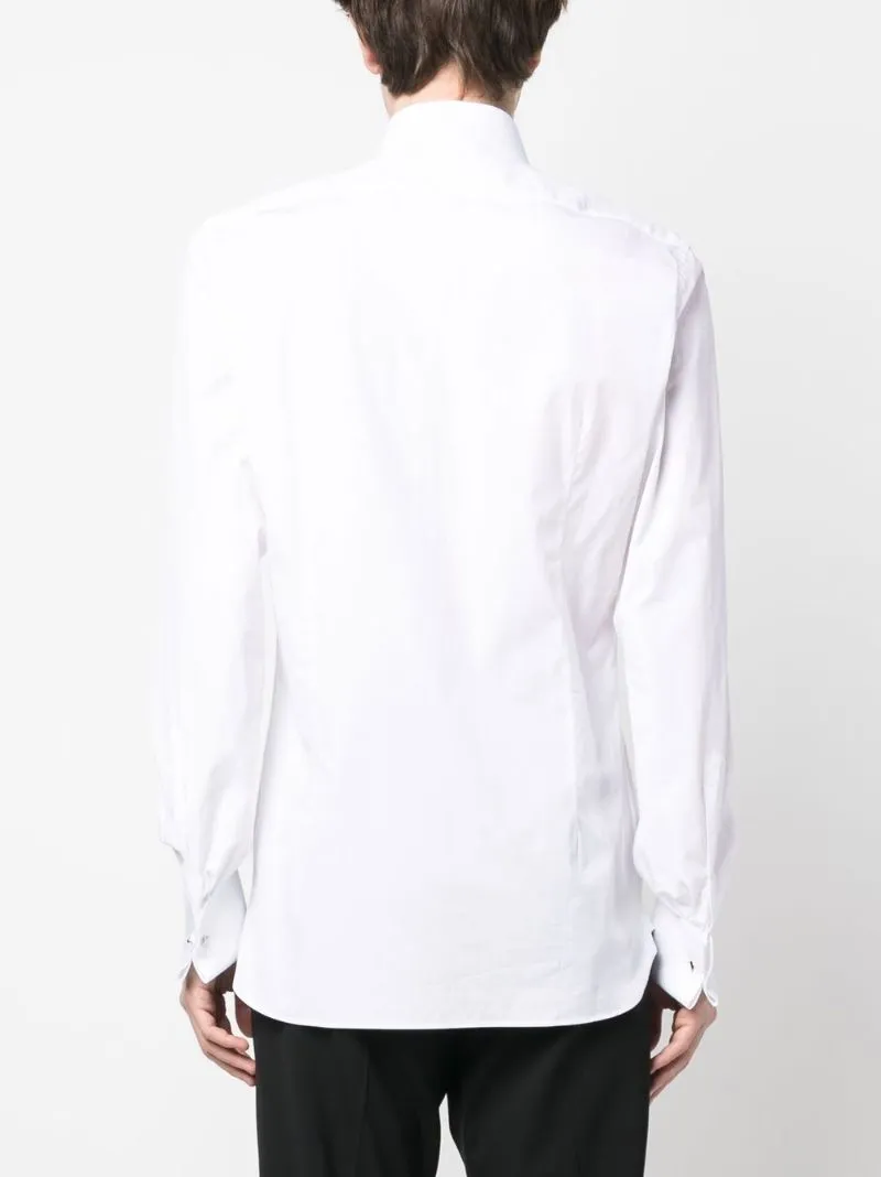 Pintuck Poplin Shirt