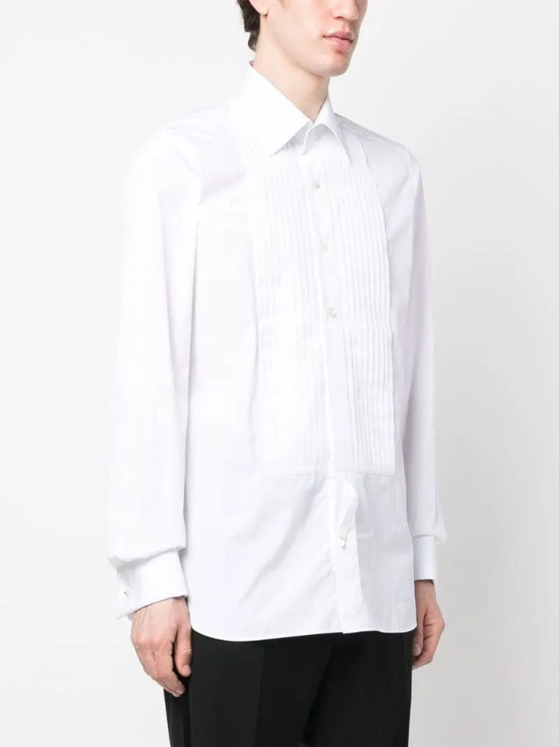 Pintuck Poplin Shirt