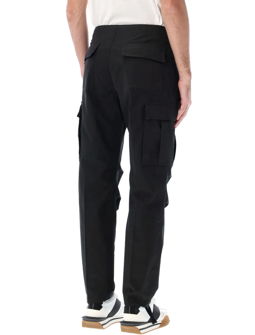 Drawstring Cargo Trousers