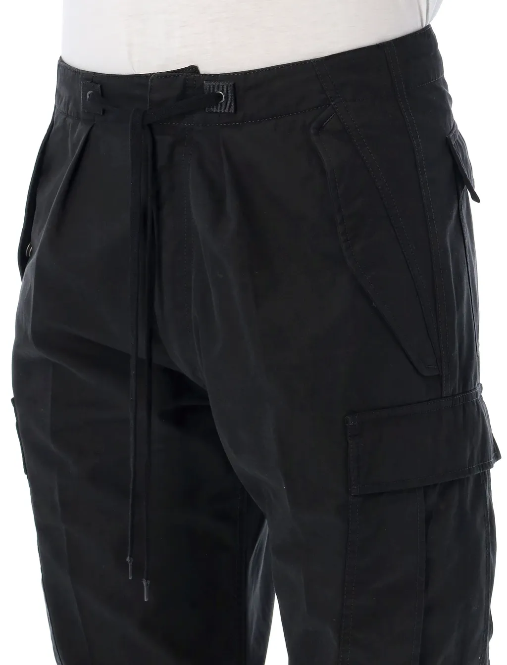 Drawstring Cargo Trousers