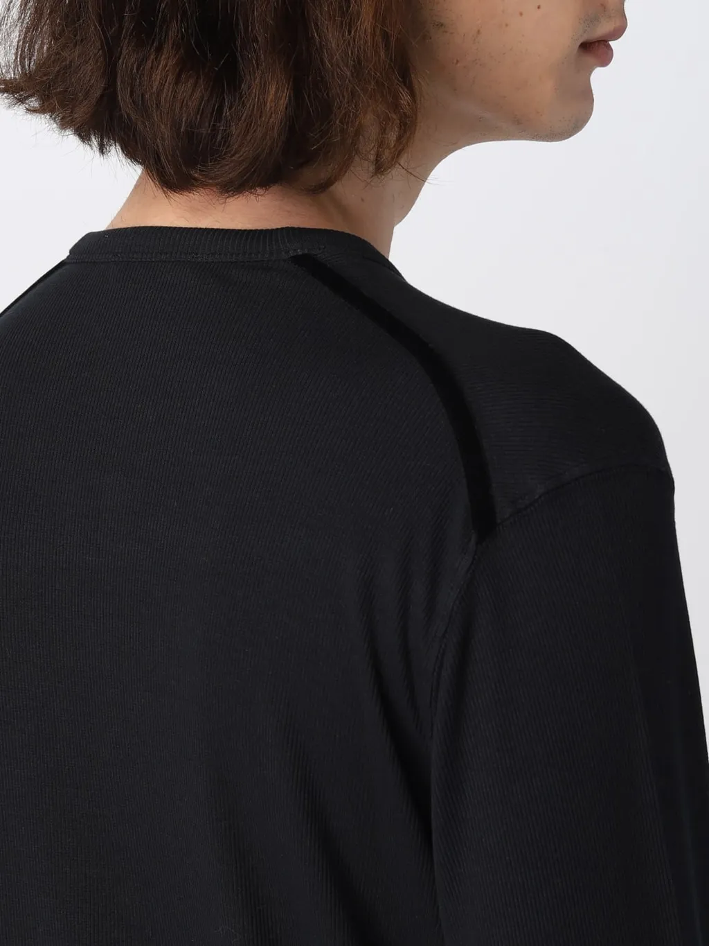 Henley Ribbed T-Shirt