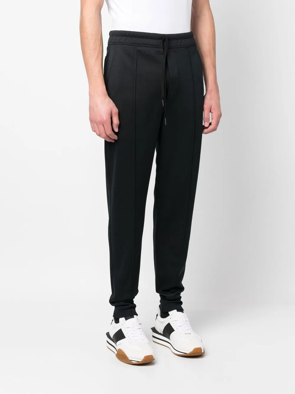 Tapered-Leg Track Pants