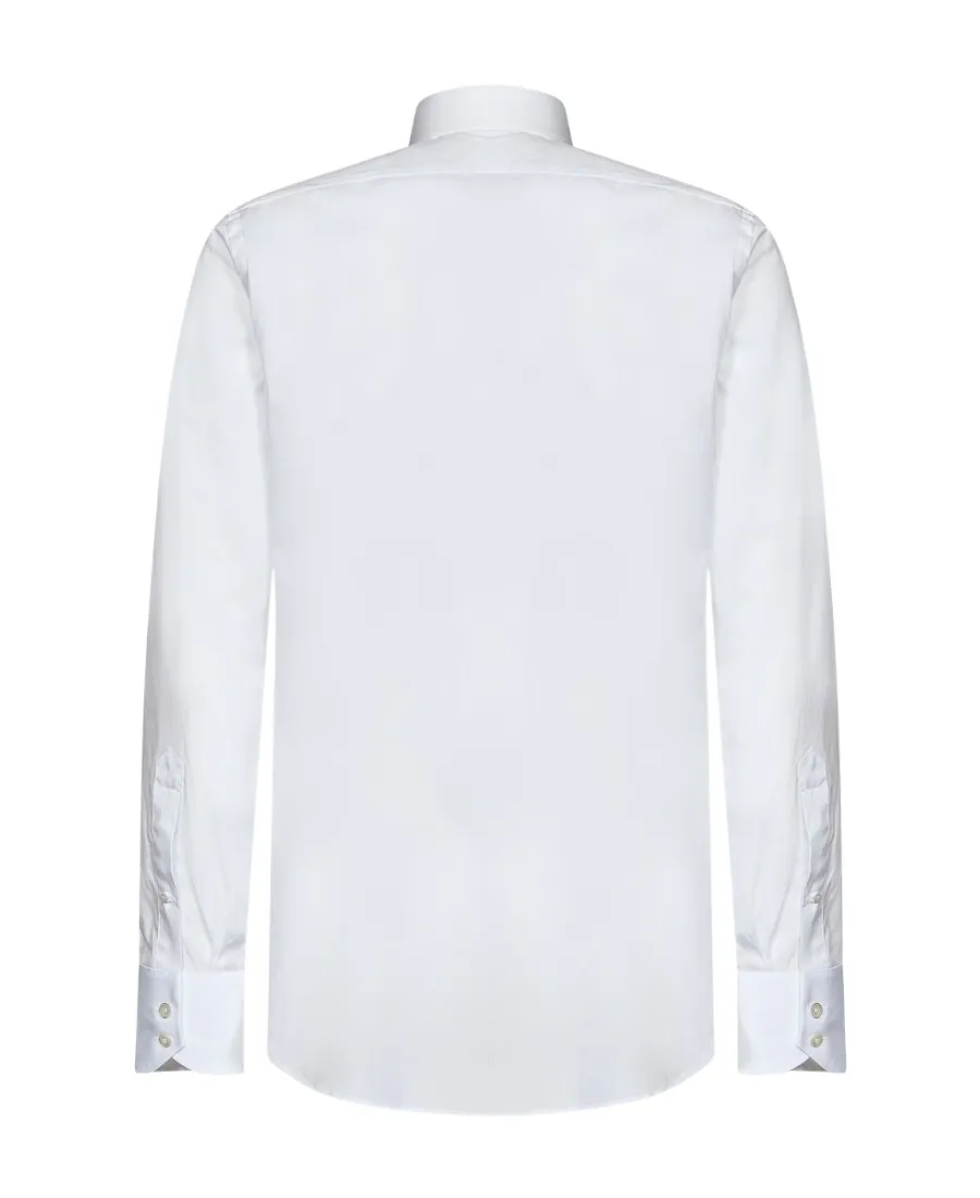 Long-Sleeved Buttoned Shirt