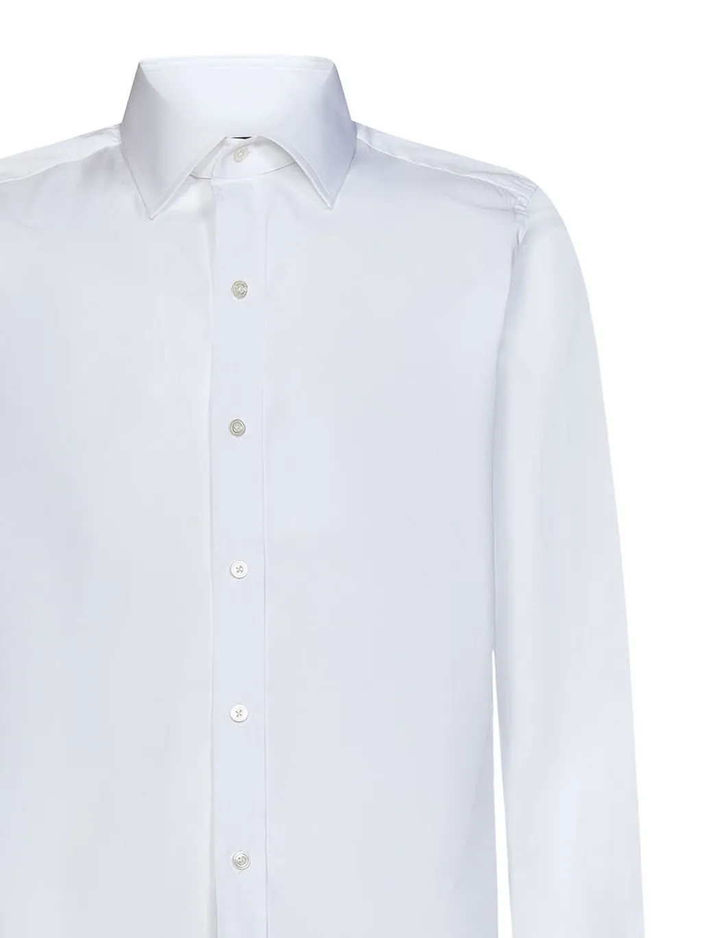 Long-Sleeved Buttoned Shirt