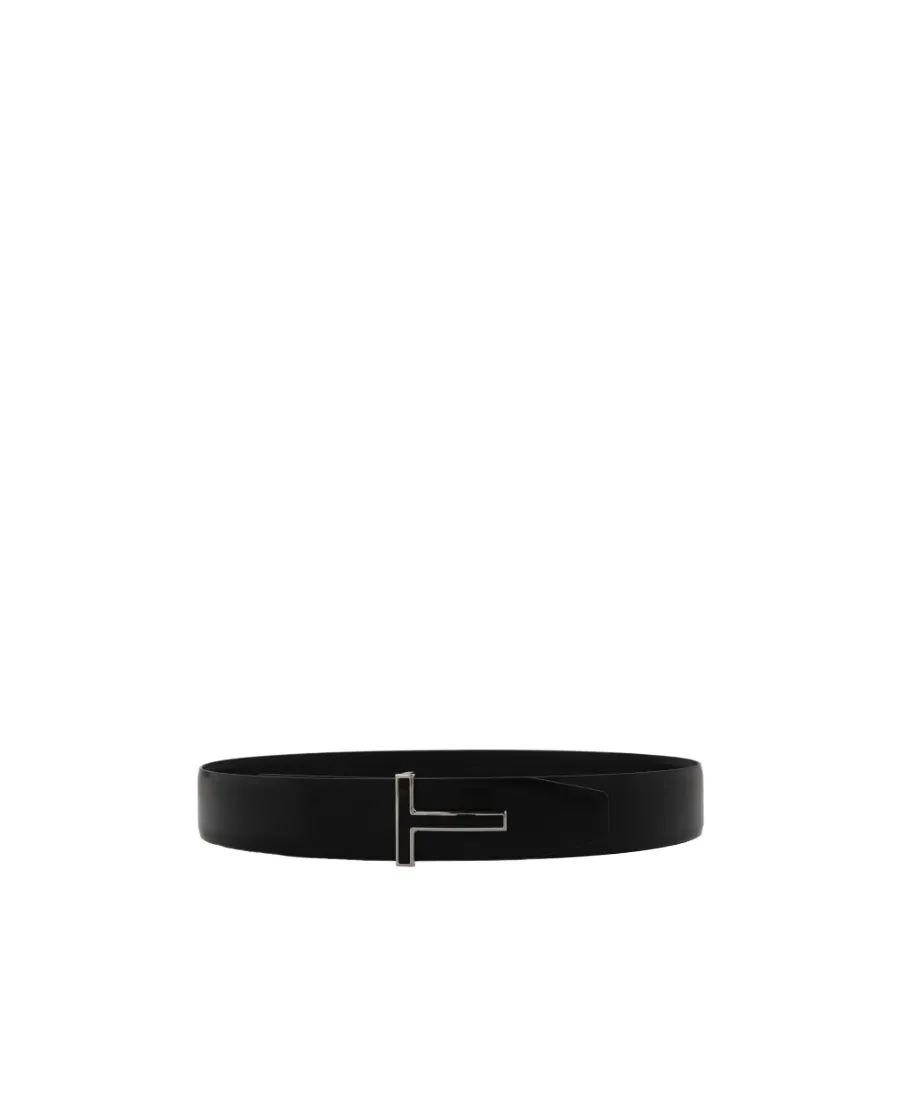 Logo Plaque Reversible Belt