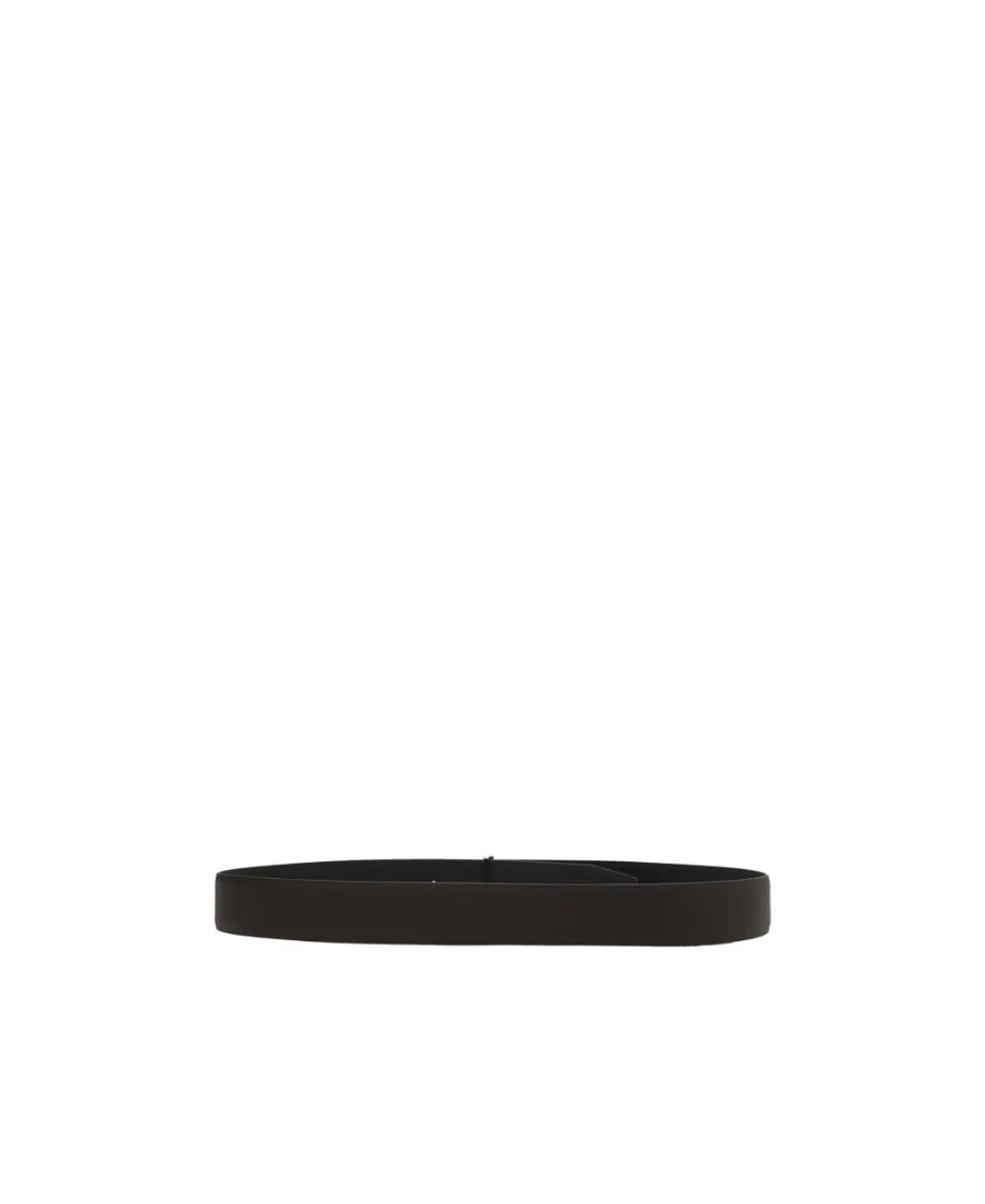 Logo Plaque Reversible Belt