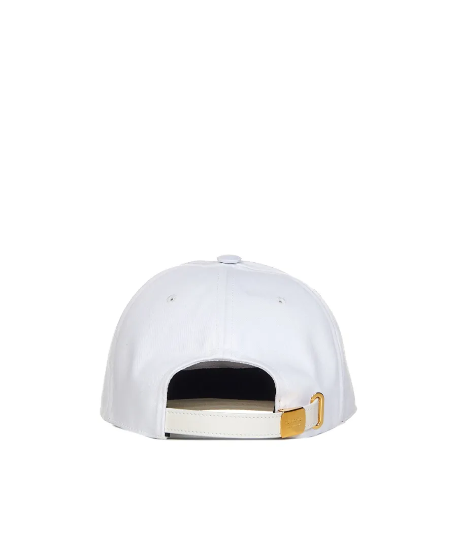 Embossed-Logo Baseball Cap