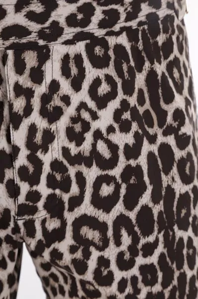 Leopard-Print Swim Shorts