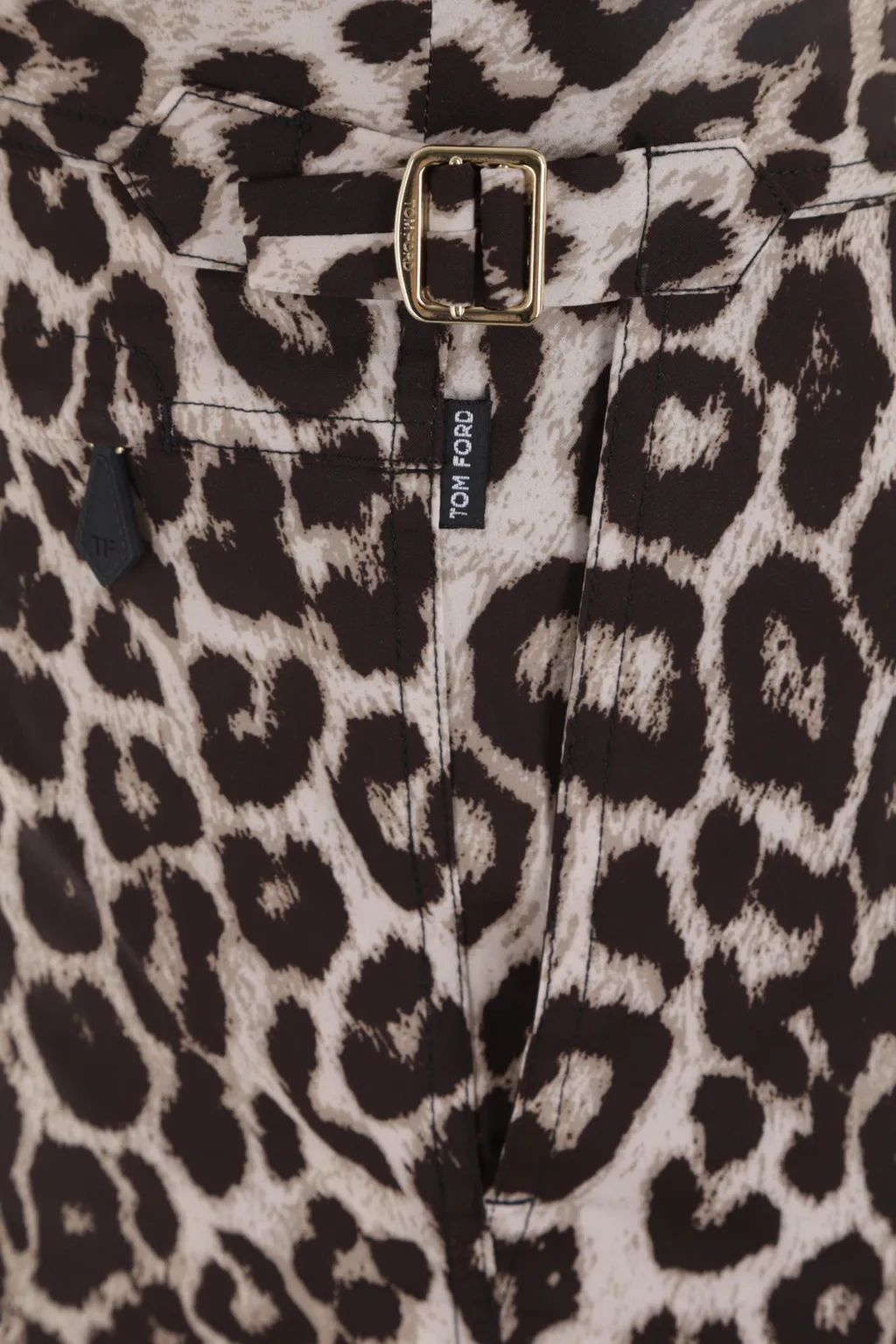 Leopard-Print Swim Shorts