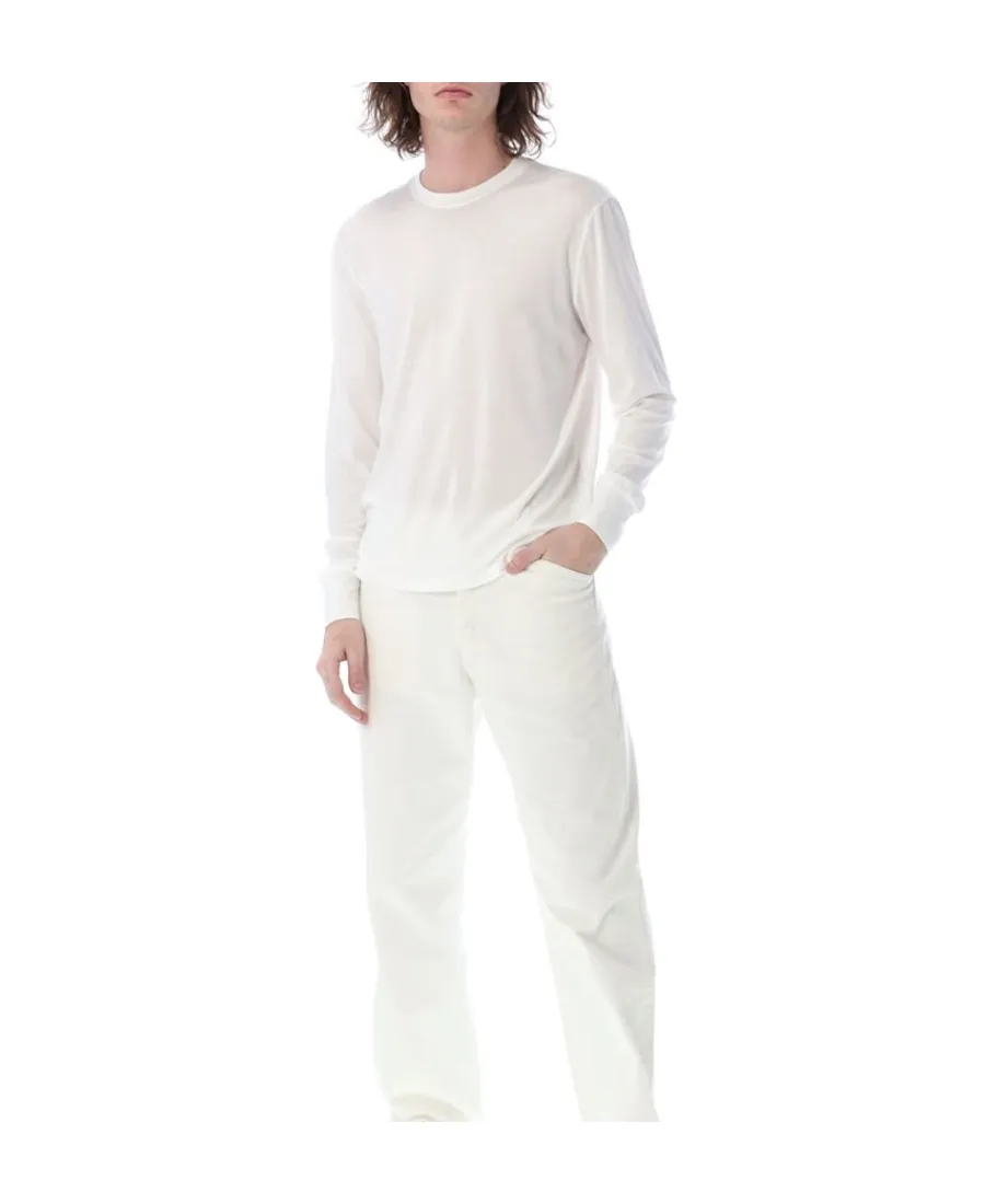 Crewneck Long-Sleeved T-Shirt
