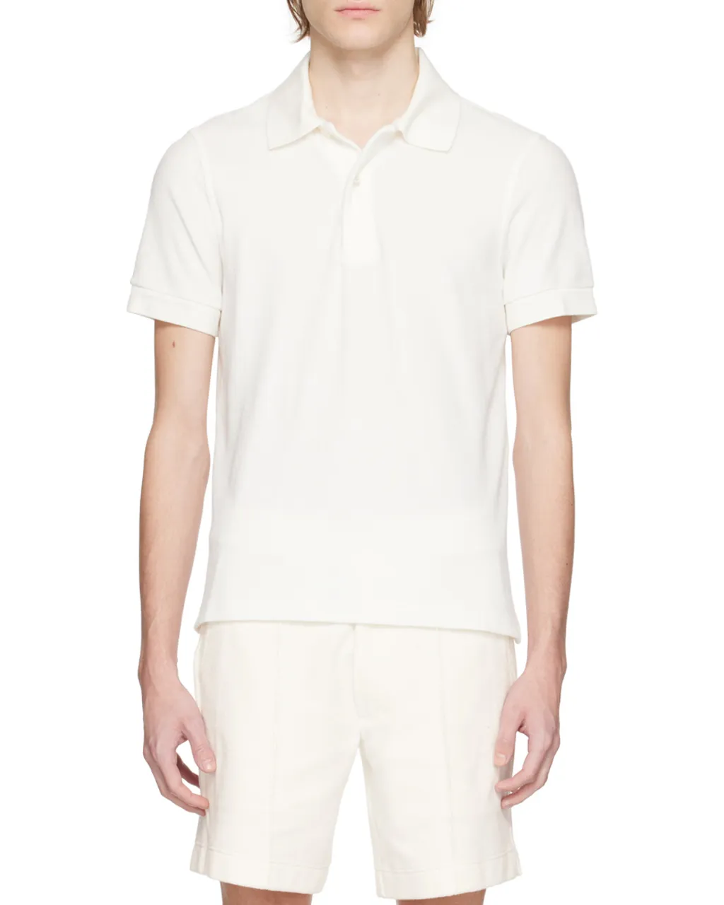 Towelling Polo Shirt