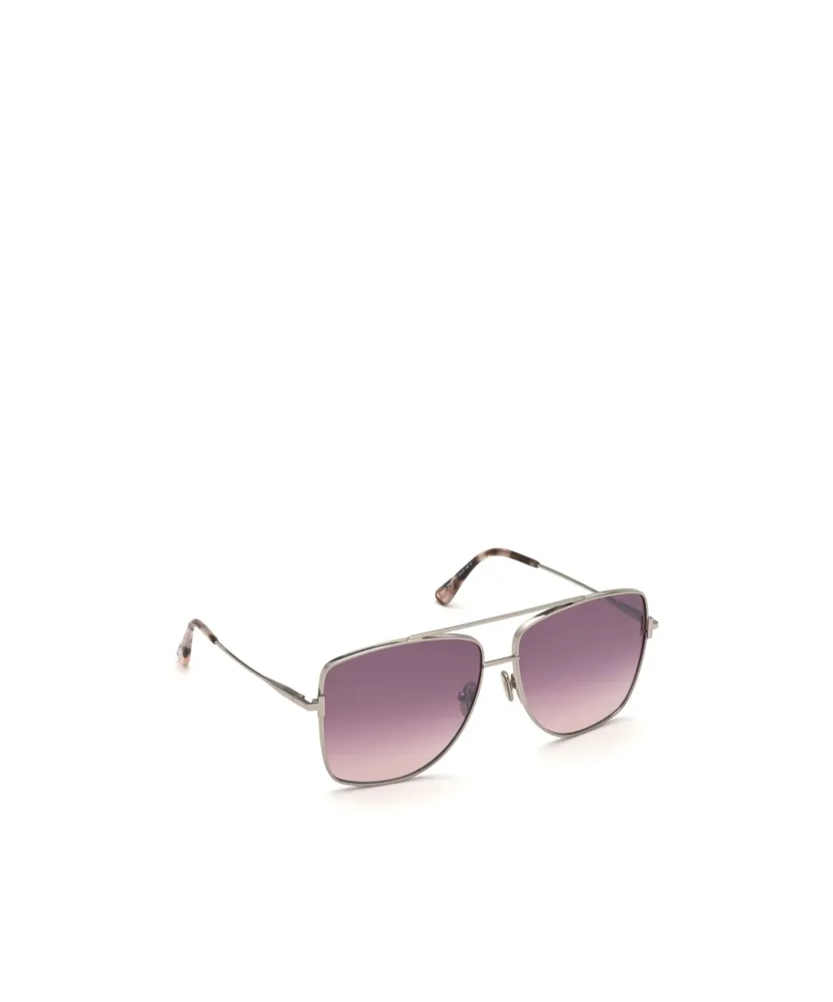 Geometric Frame Sunglasses