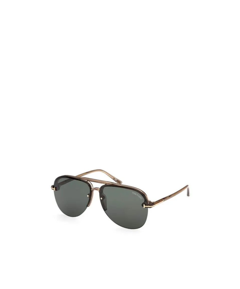 Geometric Frame Sunglasses
