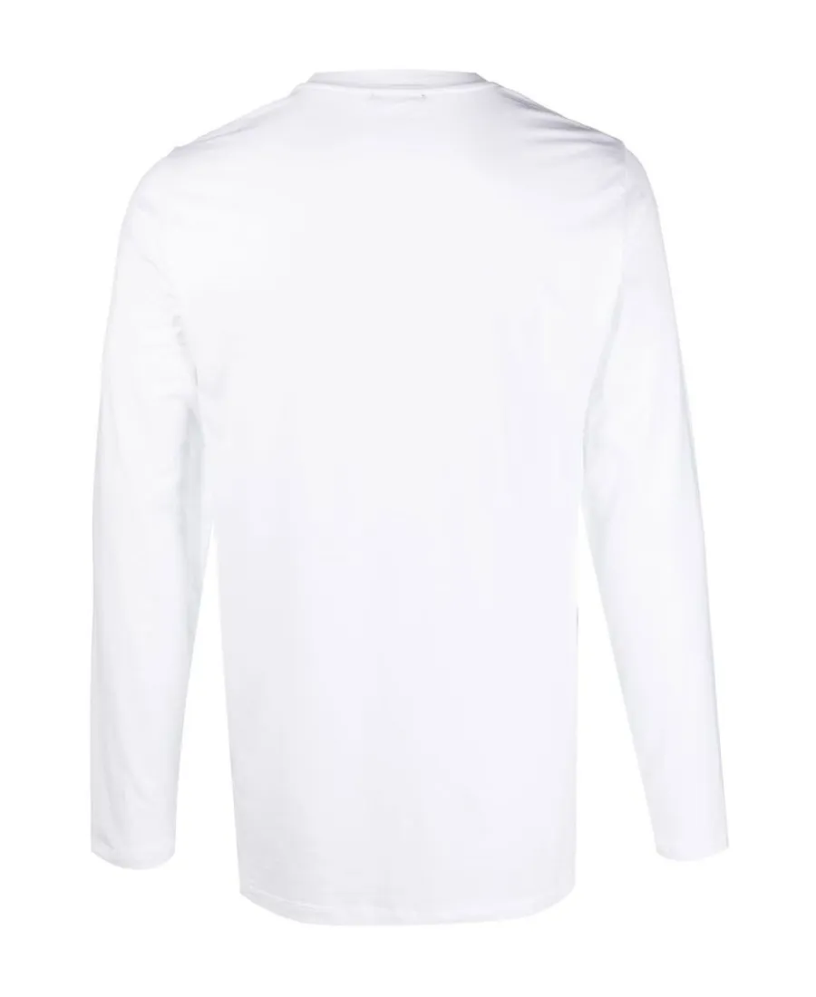 Logo-Patch Detail Long-Sleeved T-Shirt