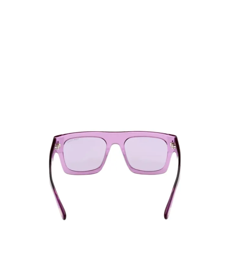 Geometric Frame Sunglasses