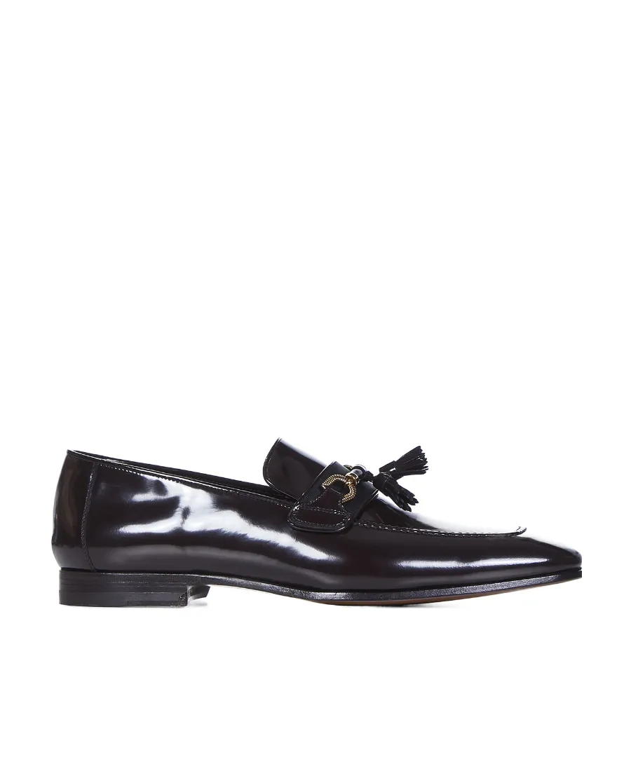 Tassel Detailed Square-Toe Loafers