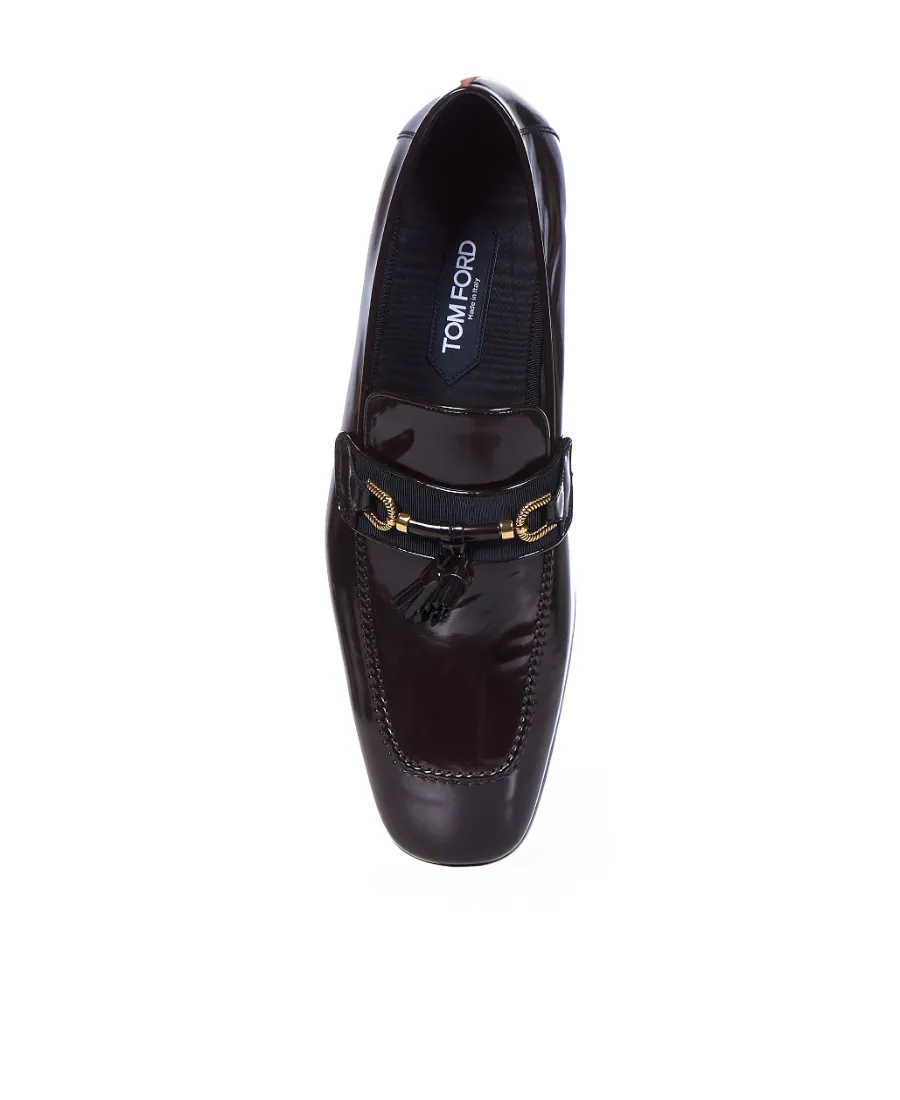 Tassel Detailed Square-Toe Loafers