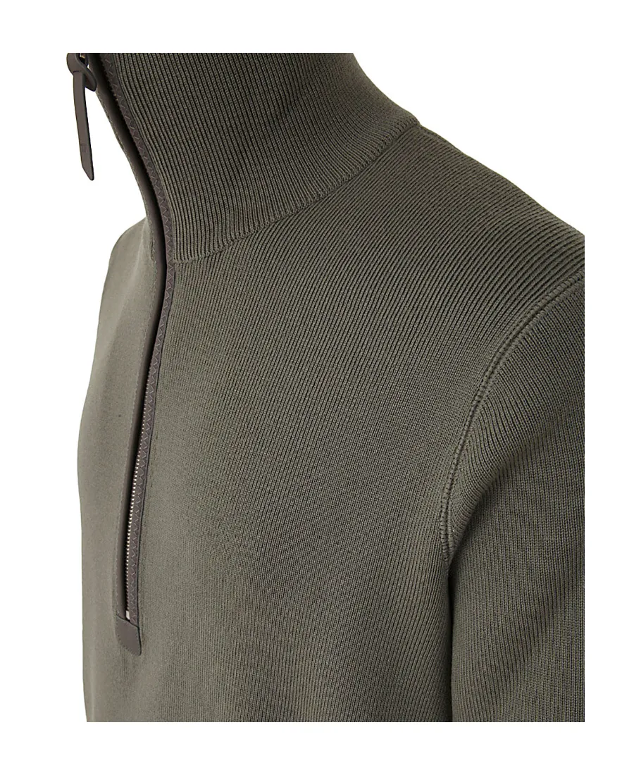 Half-Zip Knitted Jumper
