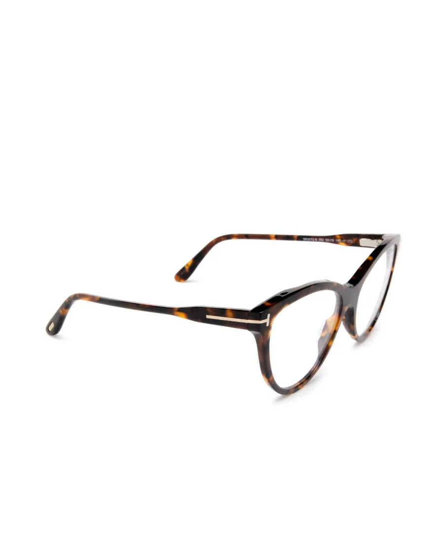 Tortoiseshell Round Frame Flat Lens