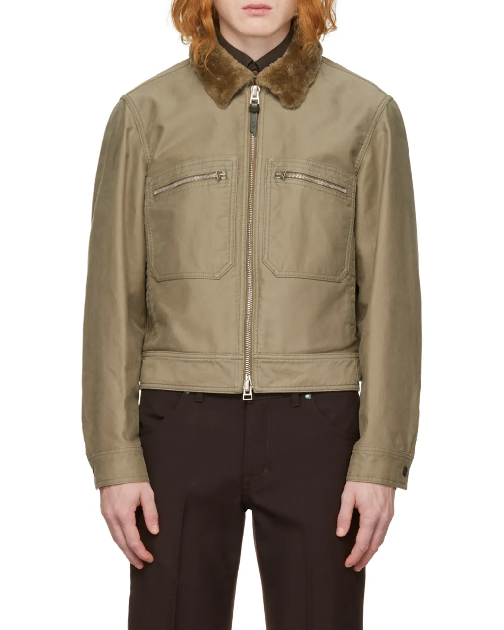 Zip-Fastening Jacket