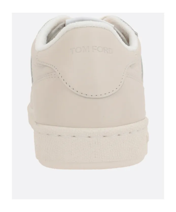 Logo-Debossed Lace-Up Sneakers