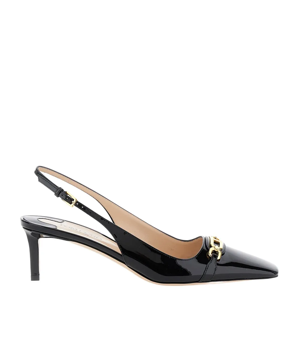 Pointed-Toe Slingback Pumps
