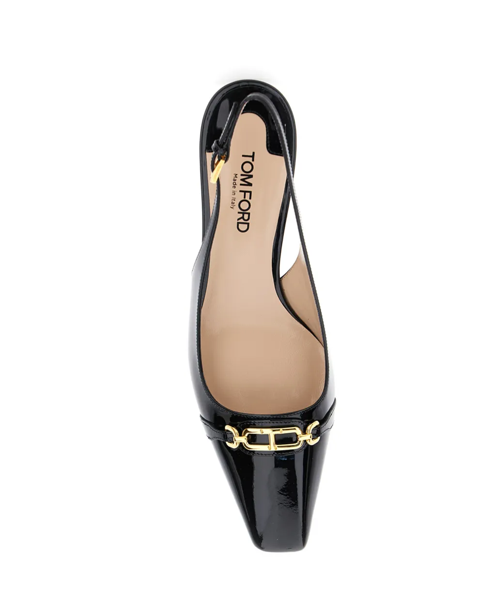 Pointed-Toe Slingback Pumps