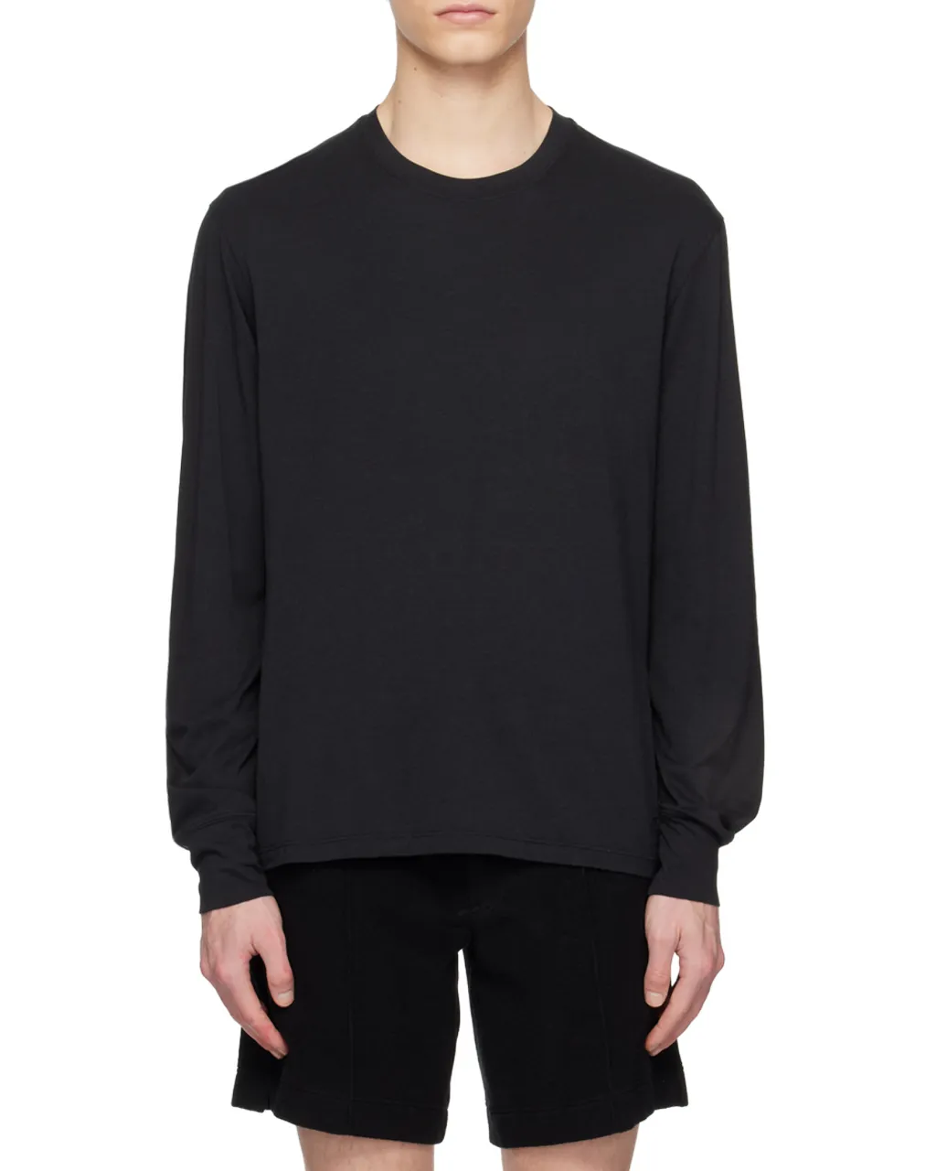 Crewneck Long-Sleeved T-Shirt