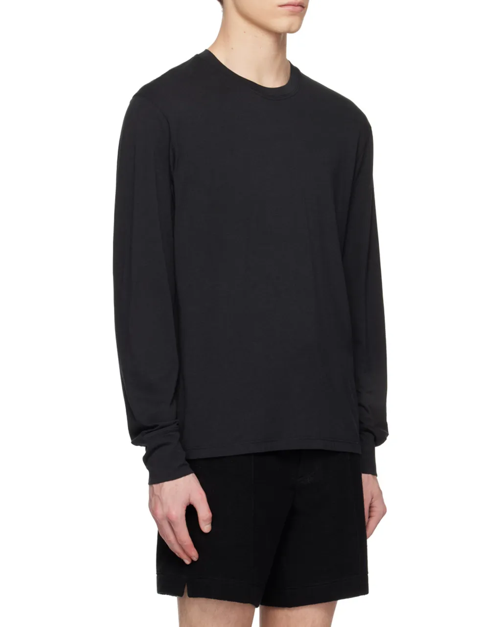 Crewneck Long-Sleeved T-Shirt