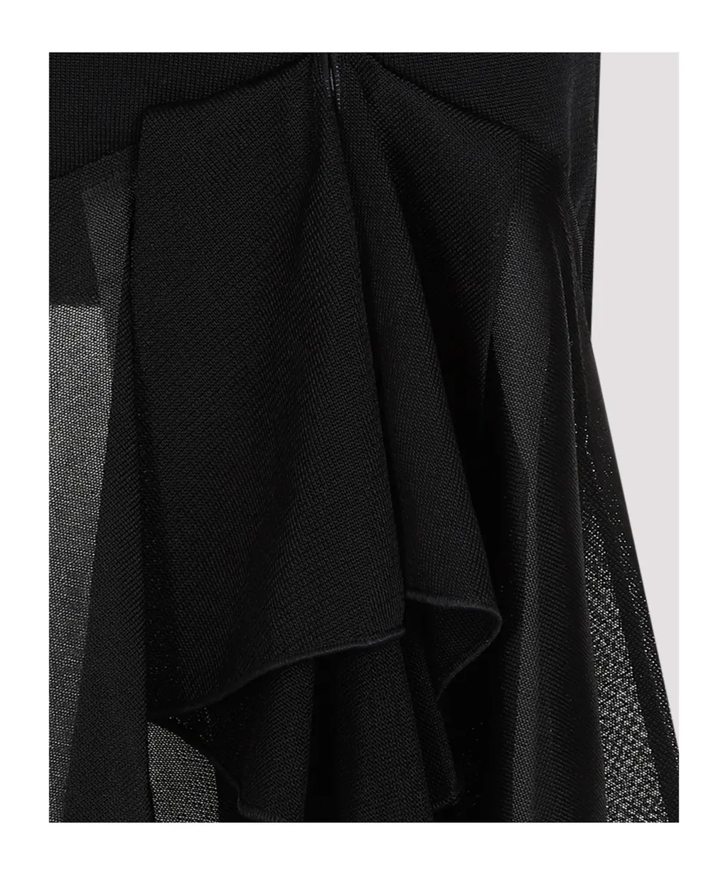 Mid-Waisted Asymmetric Skirt