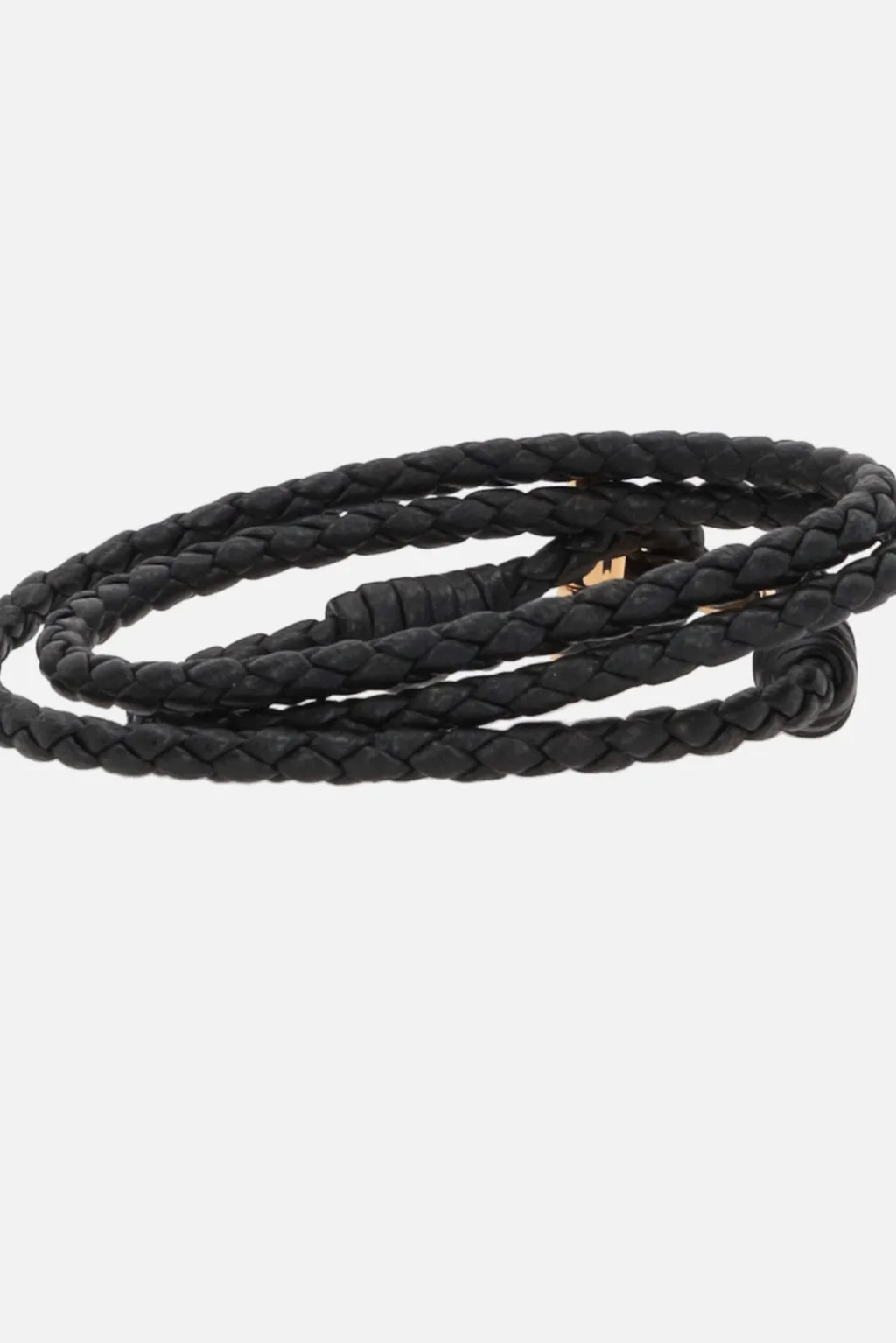 T Plaque Braided Bracelet