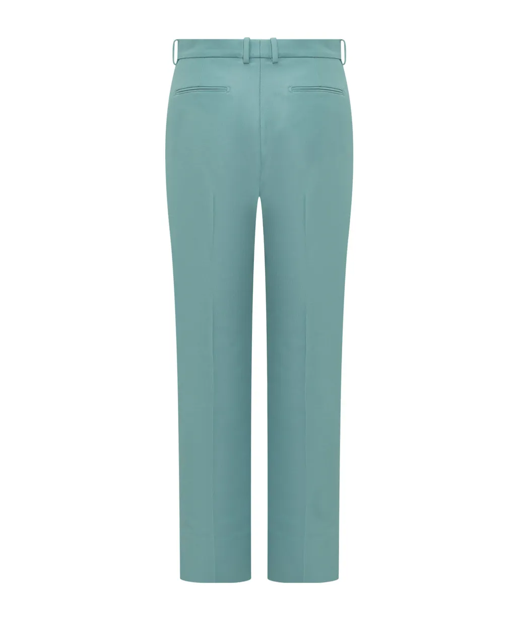 High-Waisted Tailored Trousers