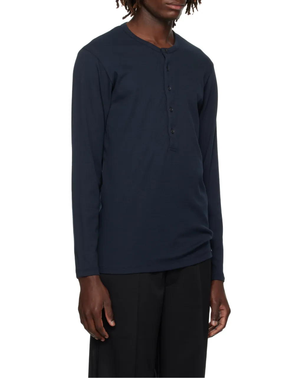 Henley Crewneck T-Shirt