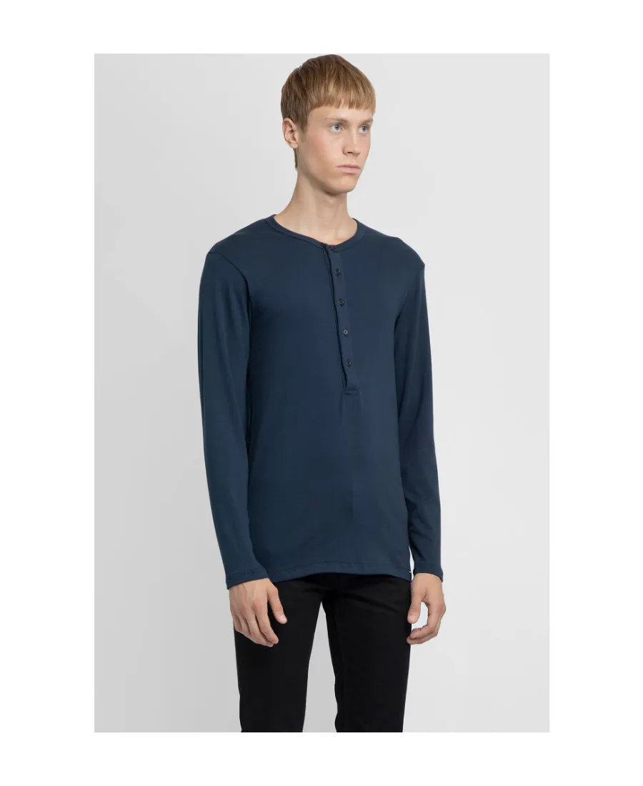 Henley Crewneck T-Shirt
