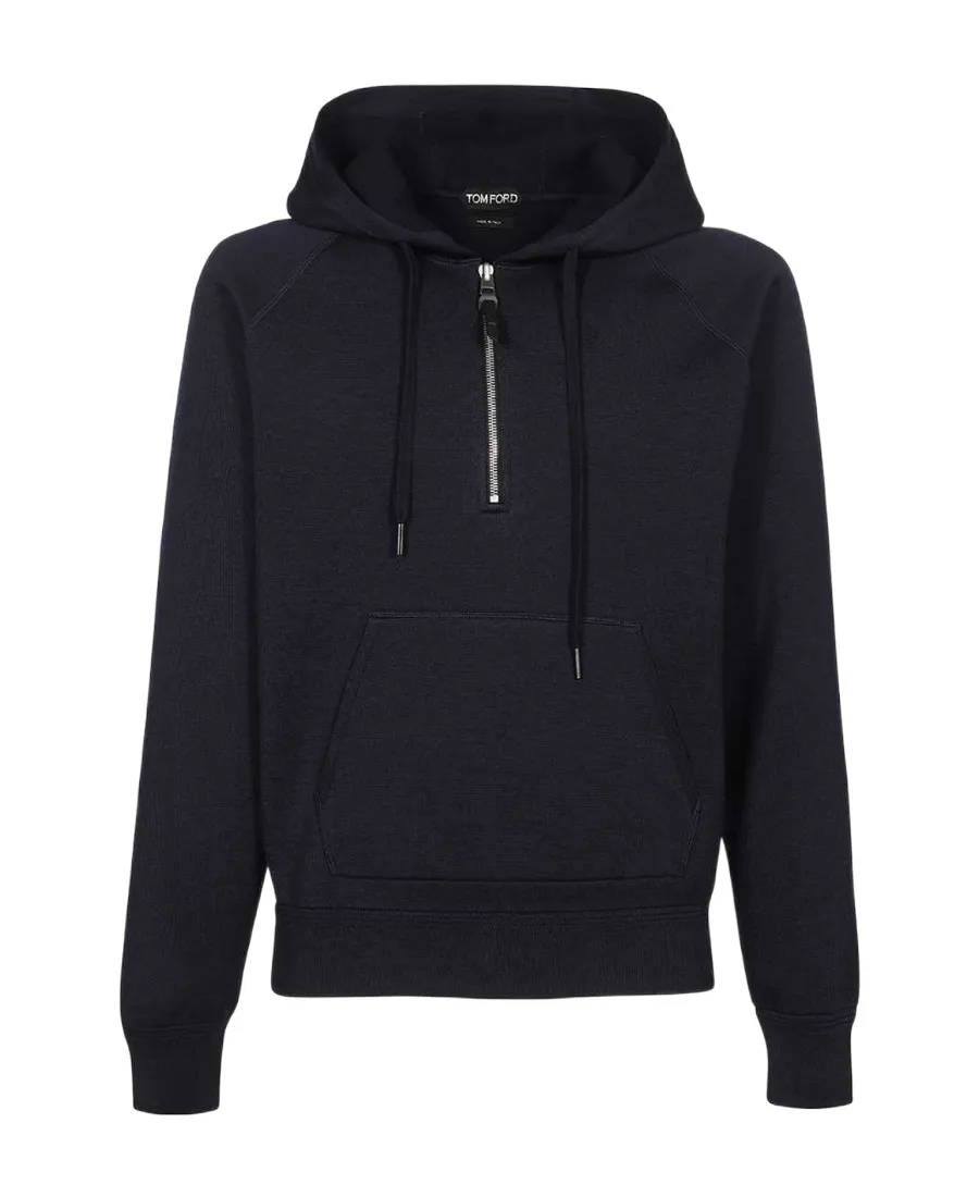 Long-Sleeved Hooded Sweater