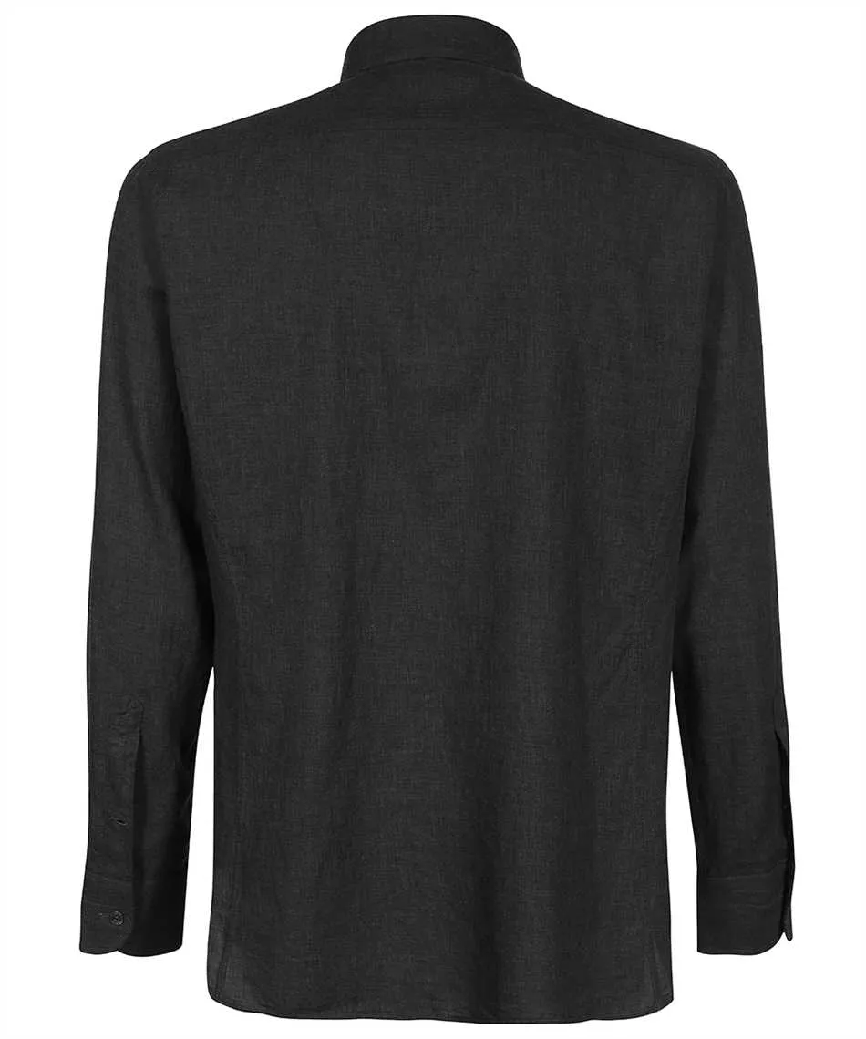 Lapel Long-Sleeved Shirt
