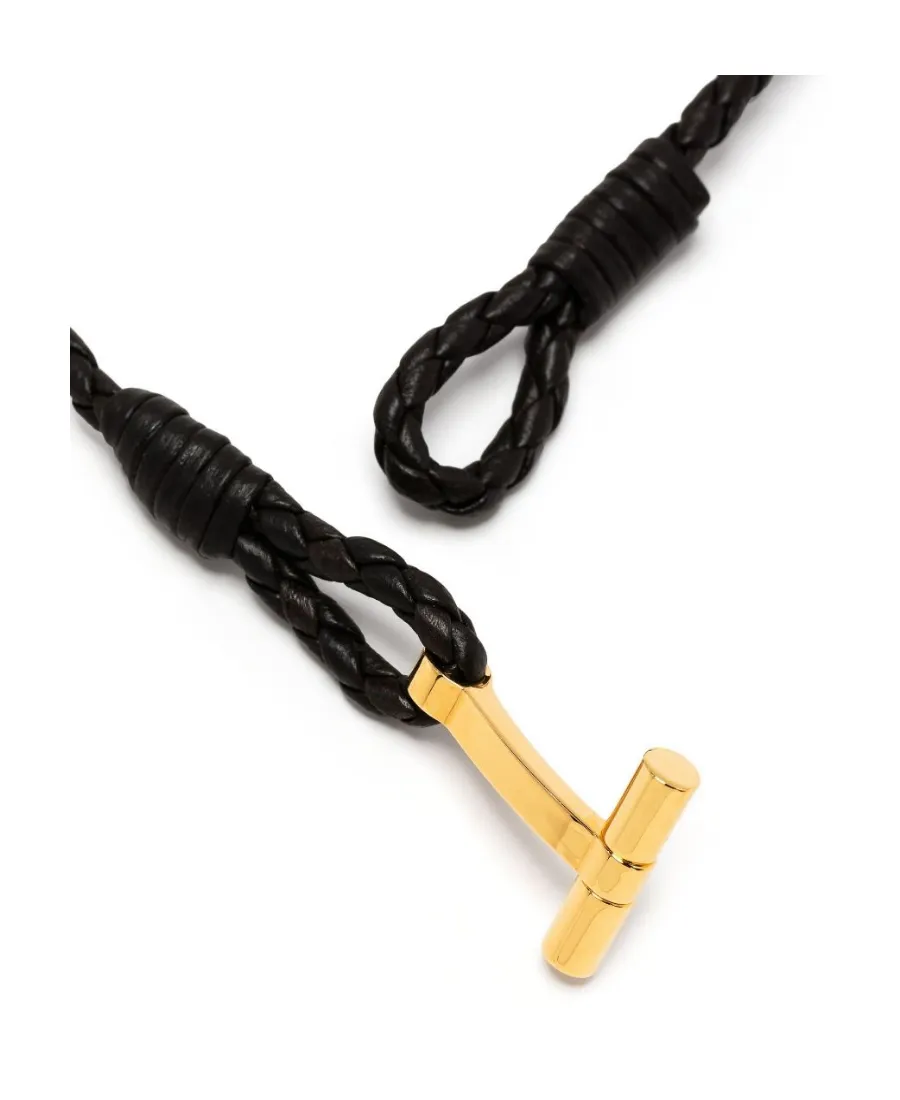 T-Fastening Braided Bracelet