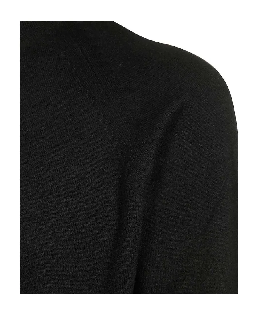 Round-Neck Knitted Pullover