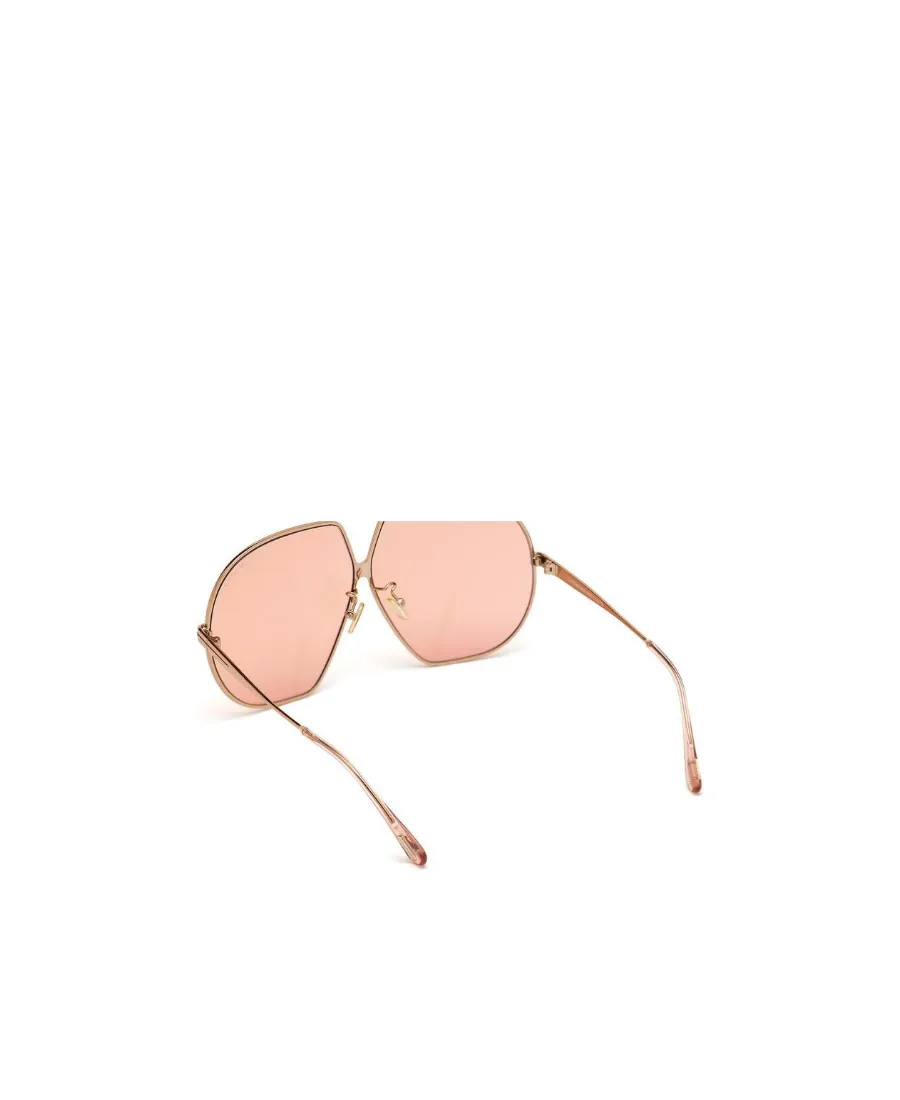 Geometric Frame Sunglasses