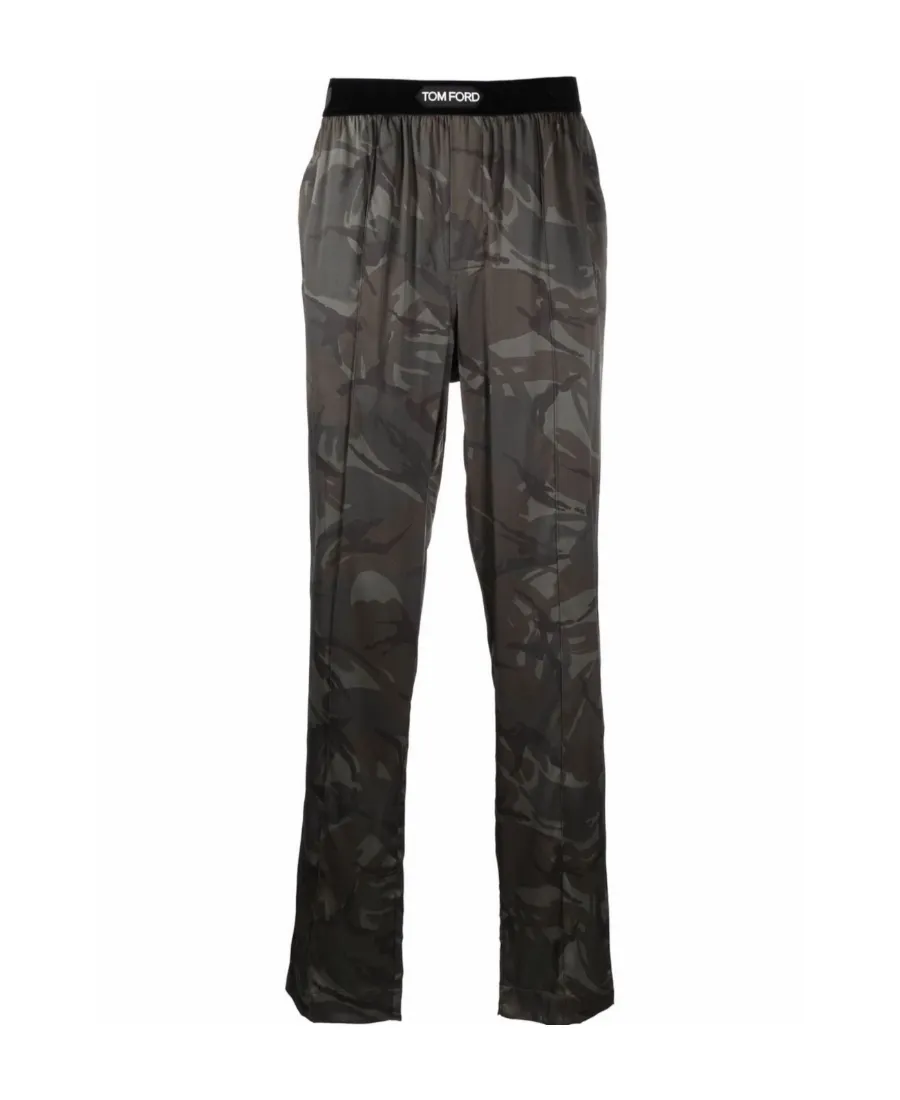 Pajamas Logo Detailed Pajamas Trousers