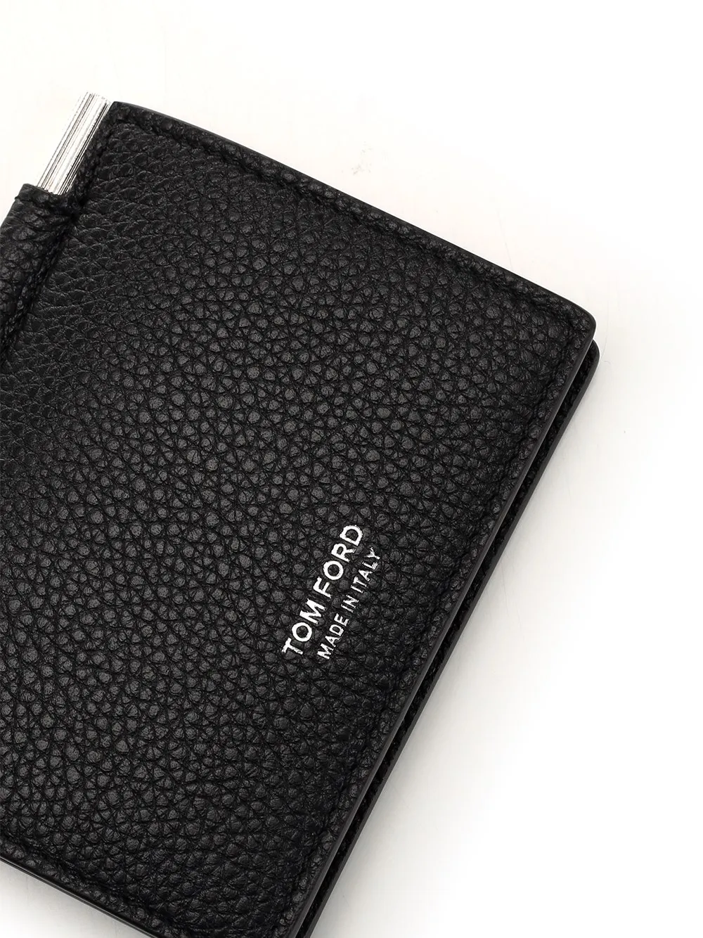 Logo Printed Money-Clip Wallet