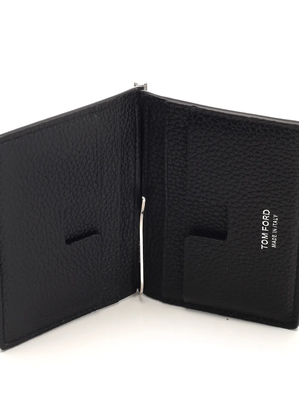 Logo Printed Money-Clip Wallet