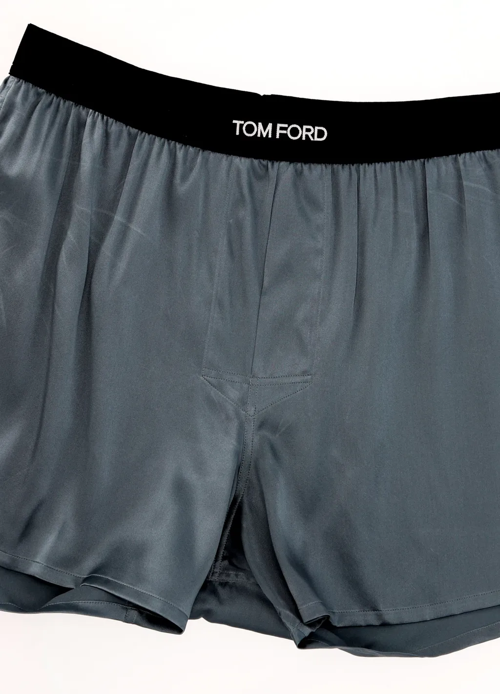 Logo-Waistband Silk-Blend Boxer Shorts