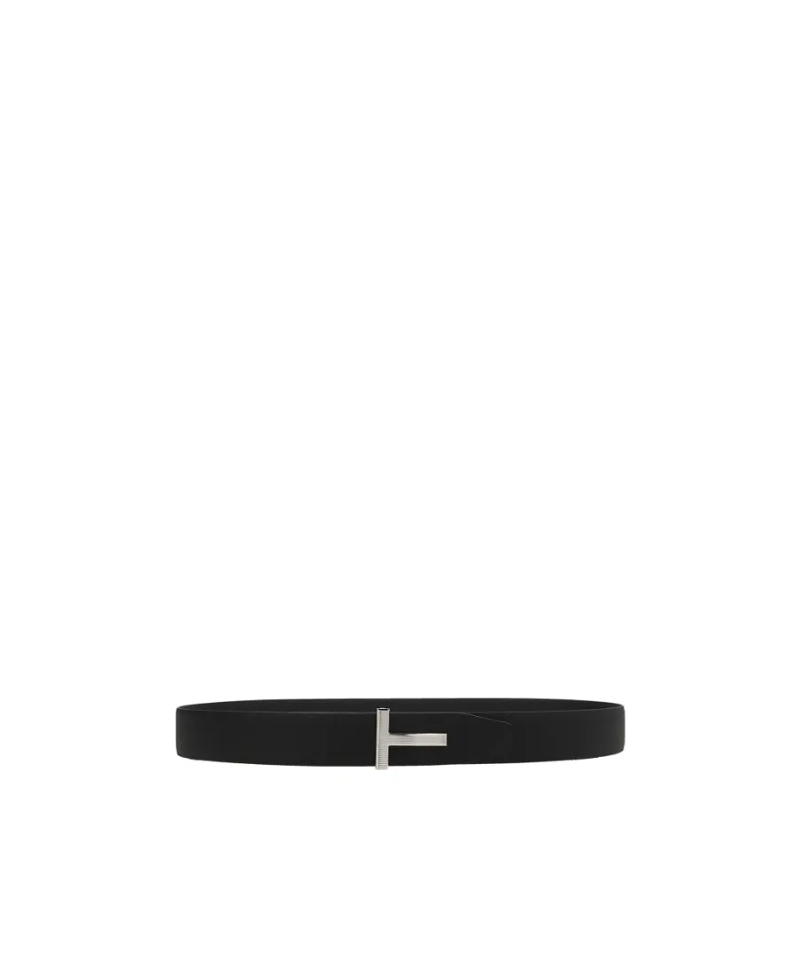 Logo Plaque Reversible Belt
