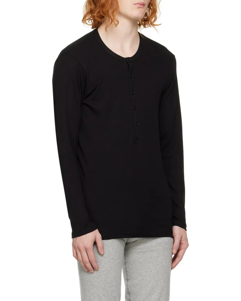 Henley Crewneck T-Shirt